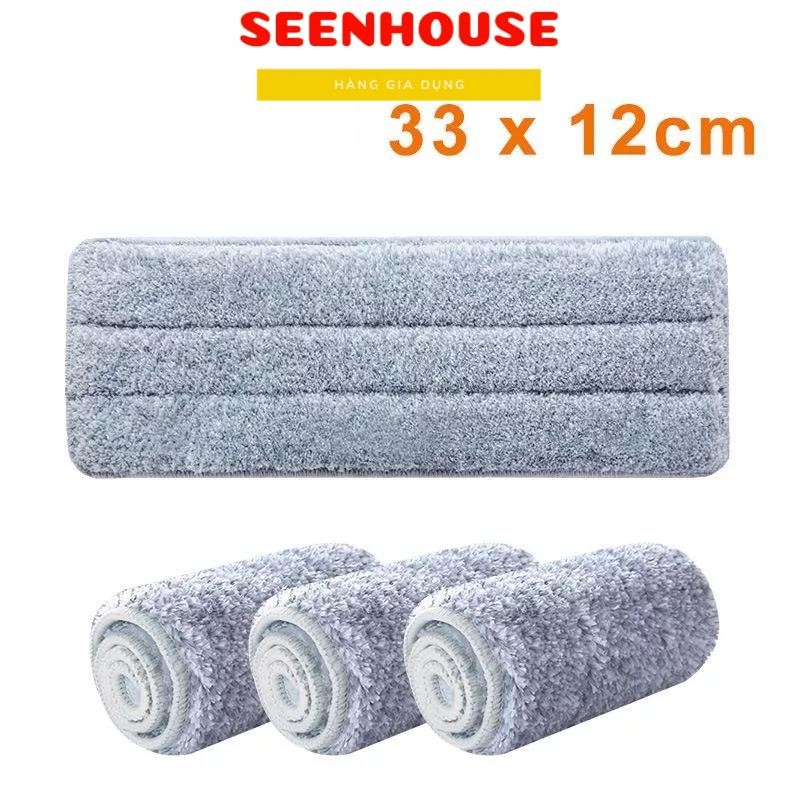 Miếng thay thế cây lau nhà tự vắt  Bông lau nhà hình chữ nhật