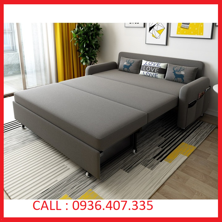 Giường Sofa Đa Năng , Giường Sofa Beat Gấp Gọn Thành Ghế, Giường Sofa Hoàn Toàn Bằng Khung Thép Chịu Lực Có Ngăn Chứa Đồ Cao Cấp