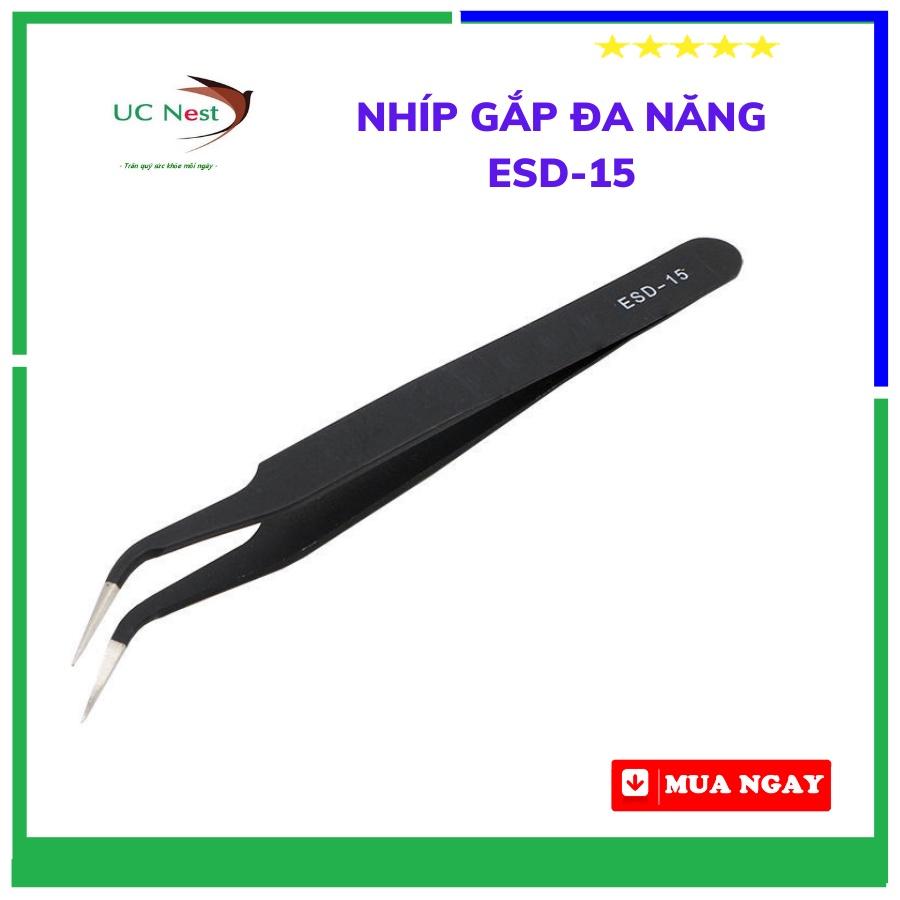 Nhíp gắp sticker gắp linh kiện điện tử cao cấp ESD 15