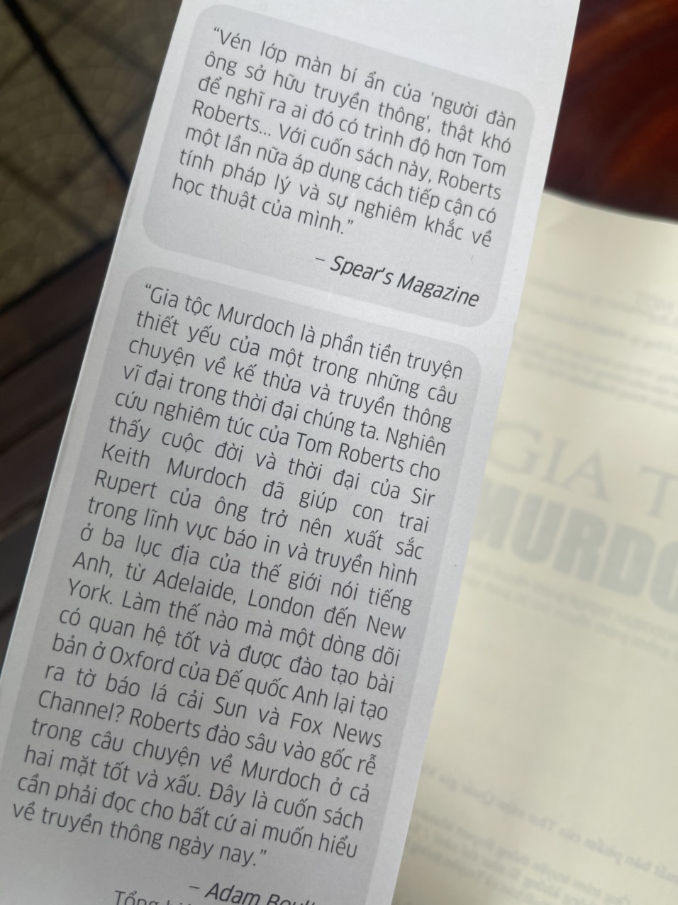 Gia Tộc Murdoch - Tom Roberts – NXB Tài chính –Best Books