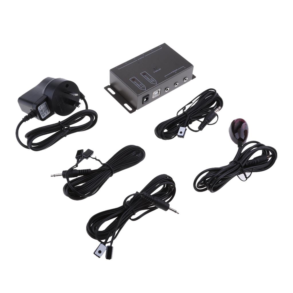 IR Infrared Remote Control Adapter Extender With Emitter Cable AU
