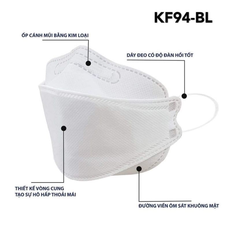 Thùng Khẩu Trang 300 Chiếc KF94 UniMask, SunMask 4D Hàn Quốc, 4 Lớp Kháng Khuẩn Chính Hãng - Có Tem Kiểm Định BYT