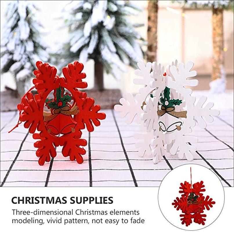 Phụ Kiện Gỗ 3d Trang Trí Giáng Sinh