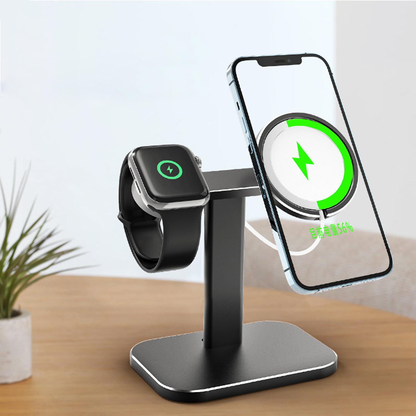 Charger Stand Adjustable Aluminum Alloy for MagSafe for Watch Series