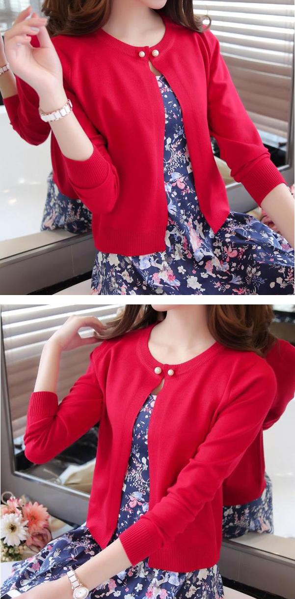Áo khoác len áo cardigan nhẹ, xinh cá tính