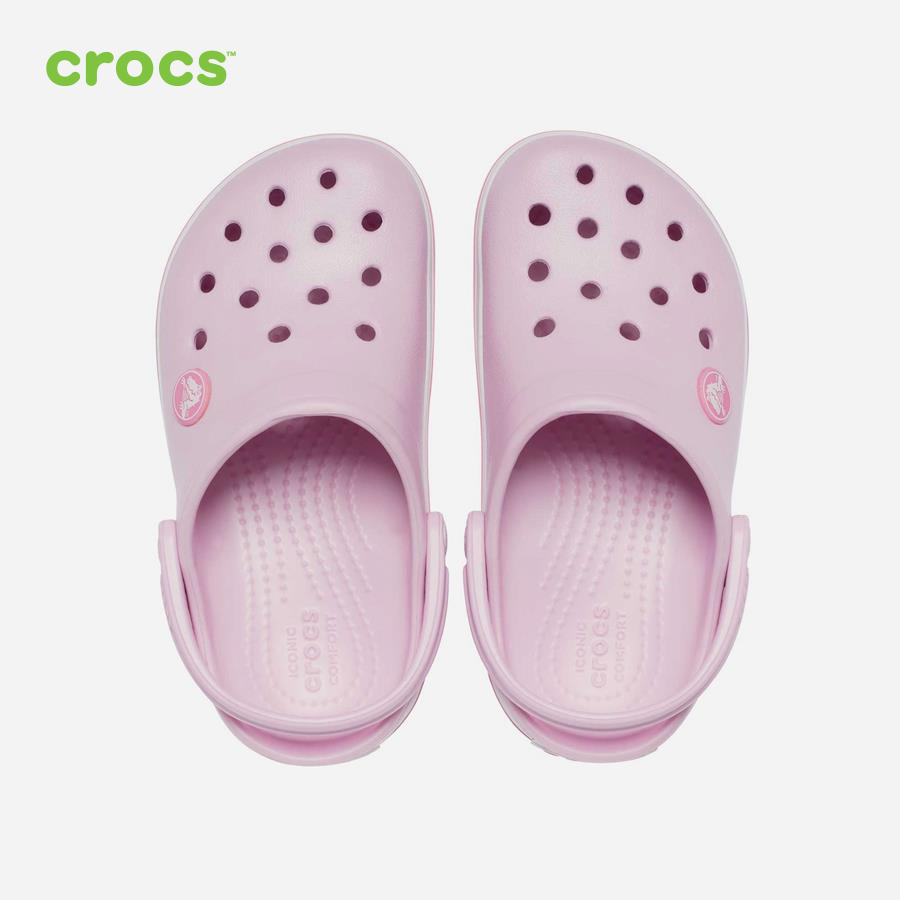 Giày lười trẻ em Crocs FW Crocband Clog Kid Ballerina Pink - 207006-6GD