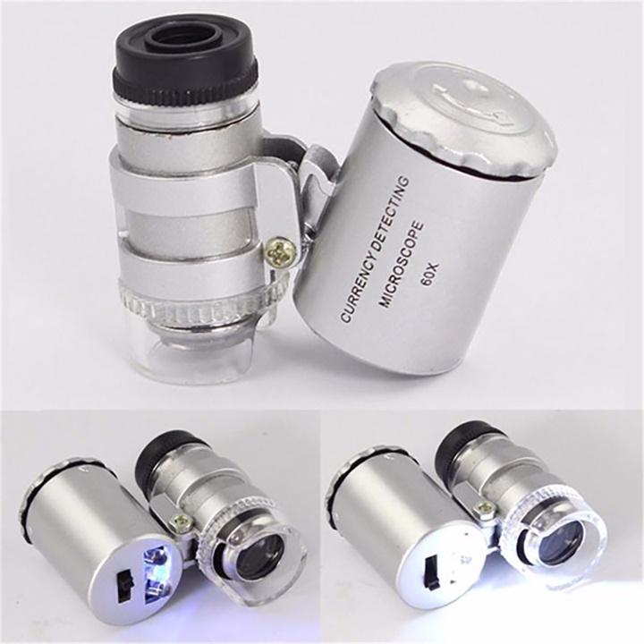 Kính lúp mini 60X V1 - siêu bền - có bảo hành