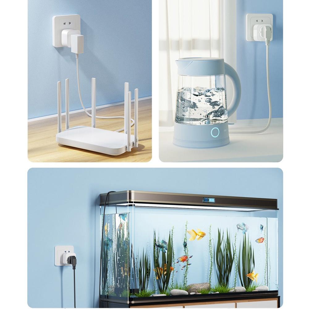 Ổ Cắm Thông Minh Xiaomi Mijia 3 Điều Khiển Từ Xa Bằng Ứng Dụng Điện Không Dây