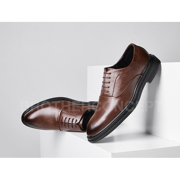 Giày Tây Oxford SCL Brown