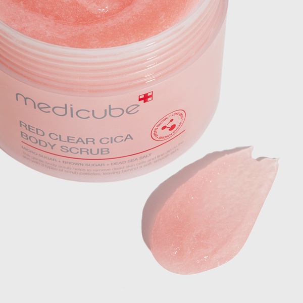 Tẩy da chết toàn thân Medicube Red Clear Cica Body Scrub 200g