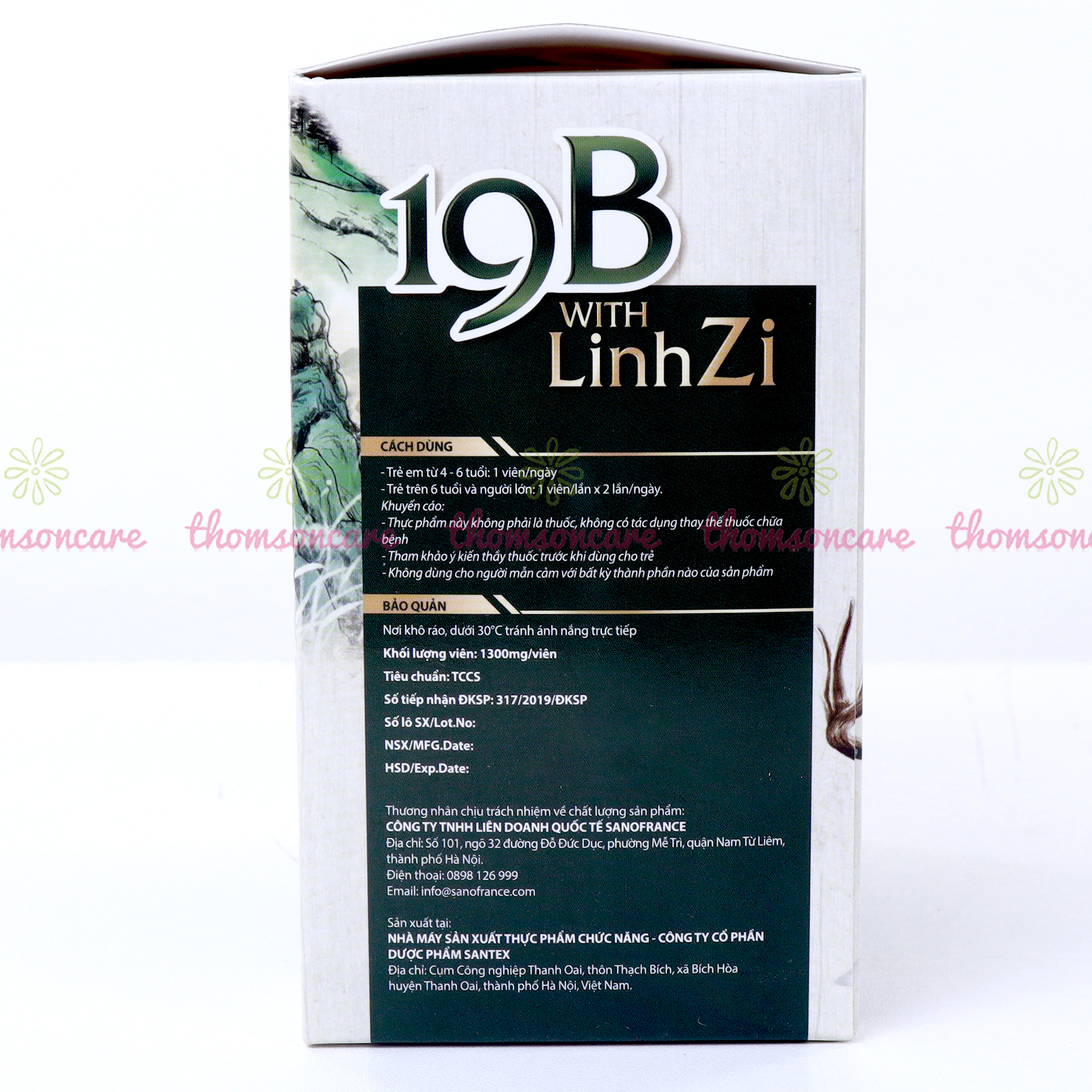 Viên Ăn Ngon 19B With Linhzi tăng cường hấp thu chất dinh dưỡng, cho người kém ăn, chán ăn, ăn không hấp thụ bổ sung các vitamin nhóm B - Thomsoncare