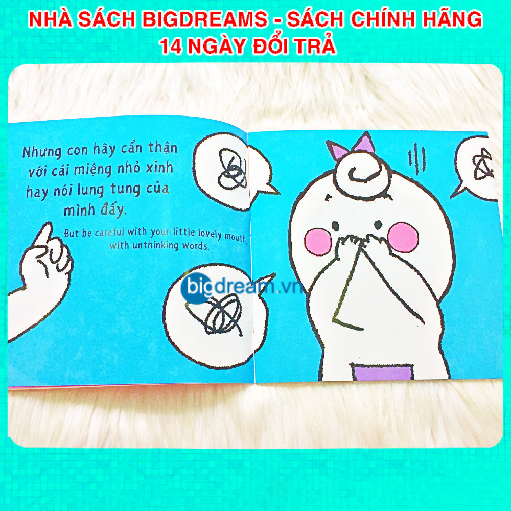 BẢN MỚI SONG NGỮ Miu Bé Nhỏ Đừng Nói Dối Nhé! P2 Ehon Kĩ Năng Sống Cho Bé 1-6 Tuổi Miu miu tự lập hiểu chuyện