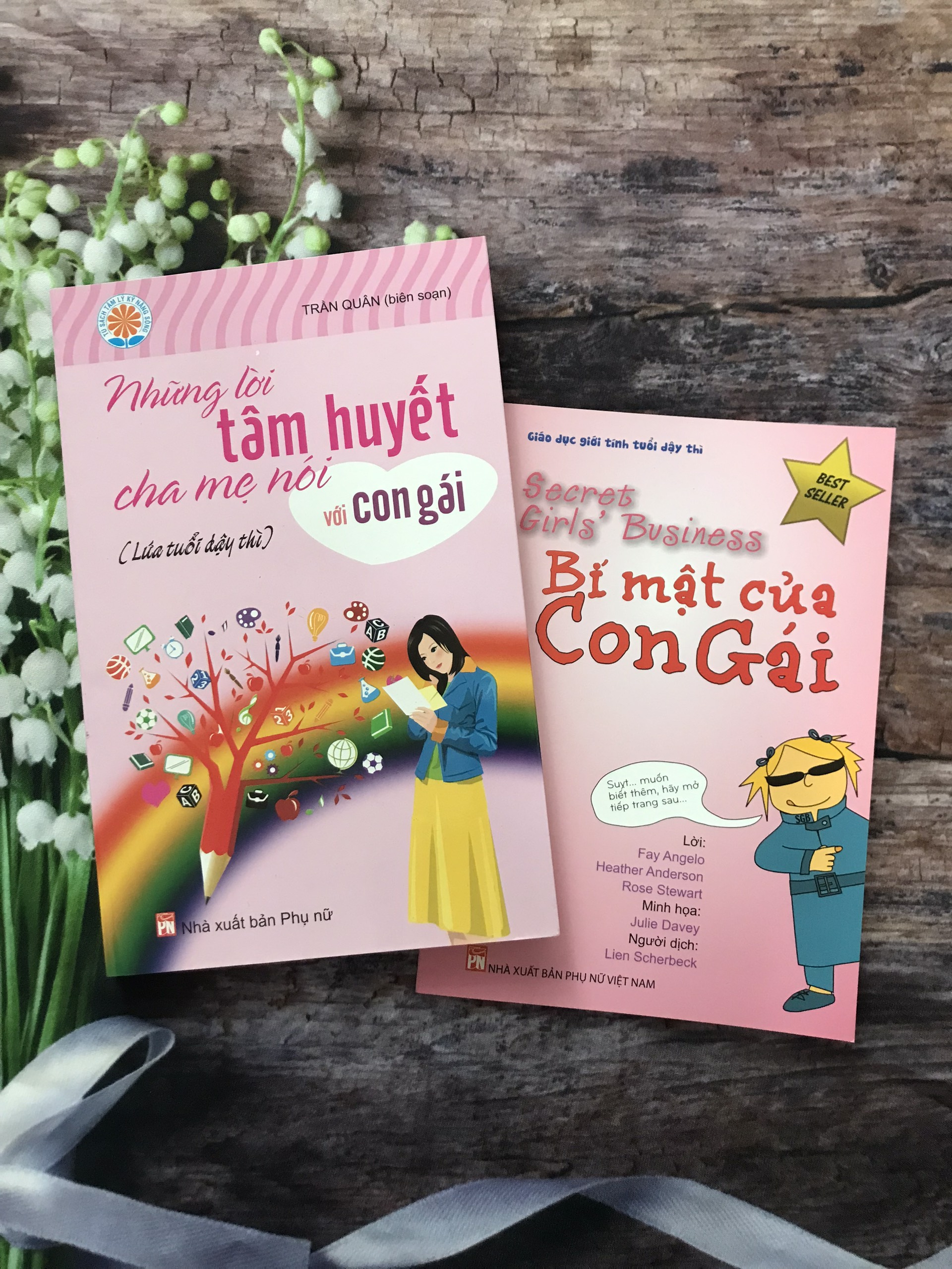 (COMBO) Những lời tâm huyết cha mẹ nói với con gái - Bí mật của con gái