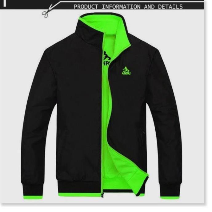 ÁO KHOÁT 2 LỚP 2 MẶT THÊU LOGO CAO CẤP HÀNG VNXK