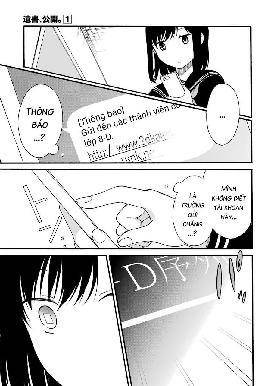 di thư trên bàn chapter 1 13