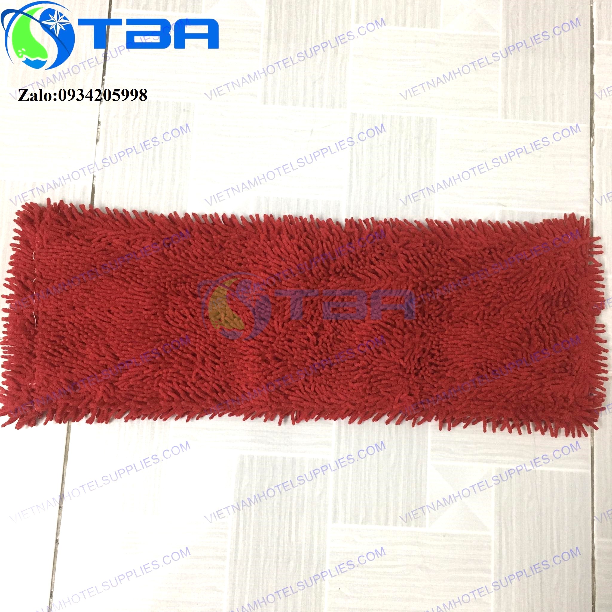 Tấm lau thay thế cho cây lau sàn công nghiệp màu đỏ cao cấp