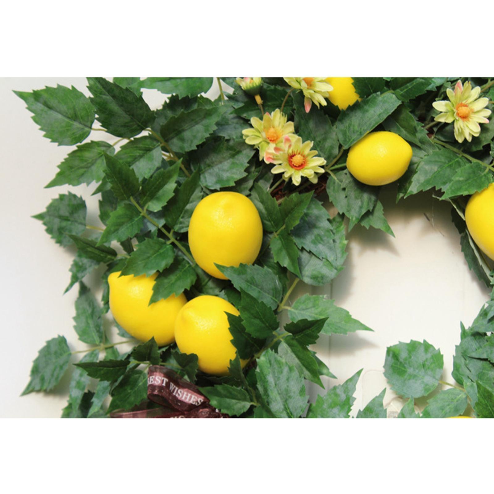 Artificial Floral Wreath Front Door Garland Decoration Ornament