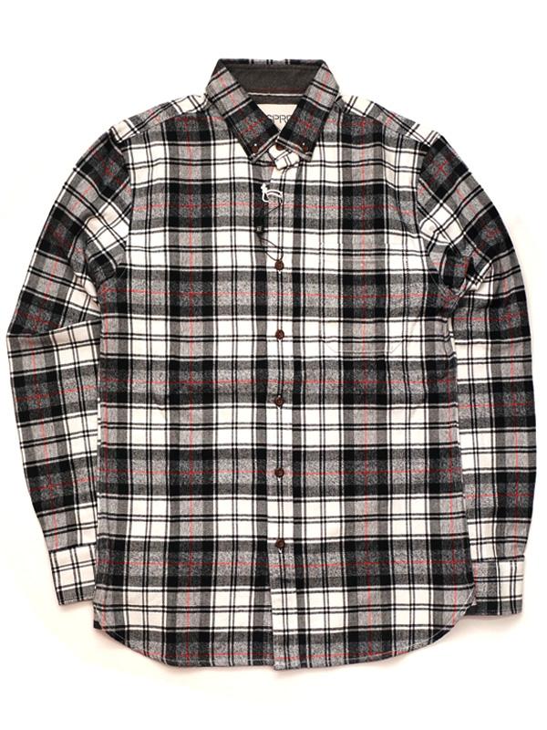 Áo Sơ Mi Tay Dài ESPRIT SLIM FIT FLANNEL PLAID SHIRT - SIZE S