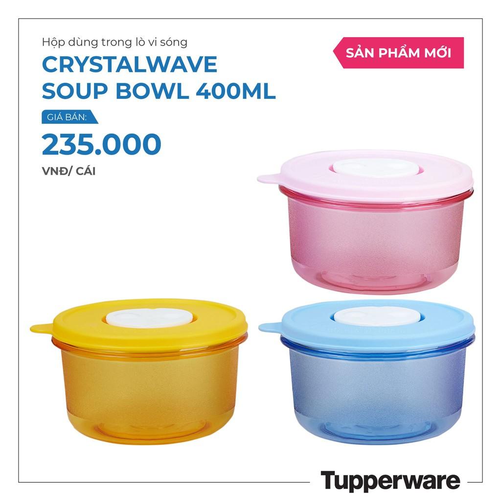 Hộp dùng trong lò vi sóng Crystalwave Soup Bowl 400ml