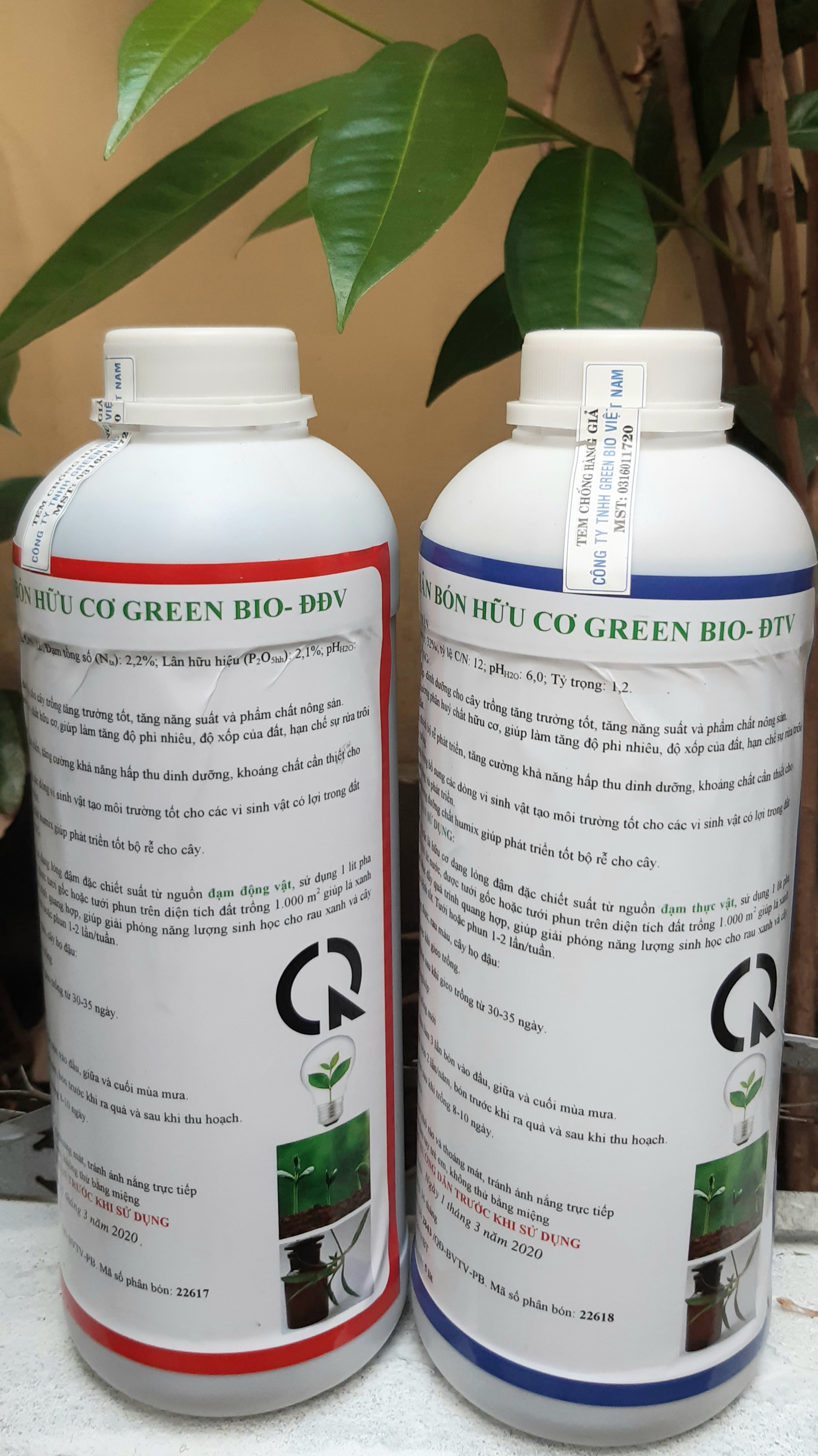 1L Phân Hữu Cơ Đạm Cá Tôm giàu Kali pha ra 400L Bón Cây Ăn Trái, Rau & Hoa Cảnh