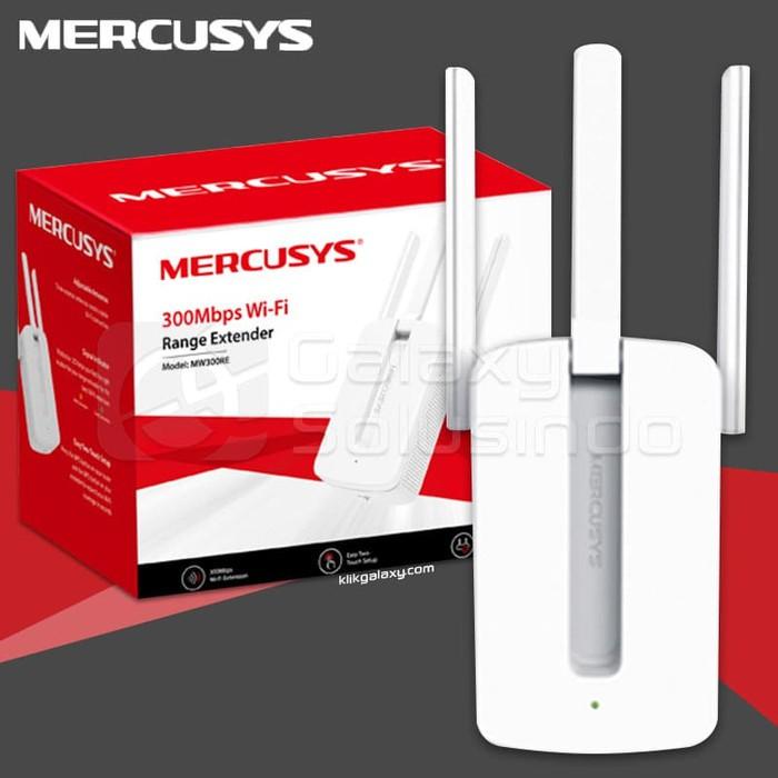 Bộ kích sóng wifi Mercusys MW300re 3 râu cực mạnh,Kich wifi,cục hút wifi,kích sóng wifi hàng  - Hàng Chính Hãng