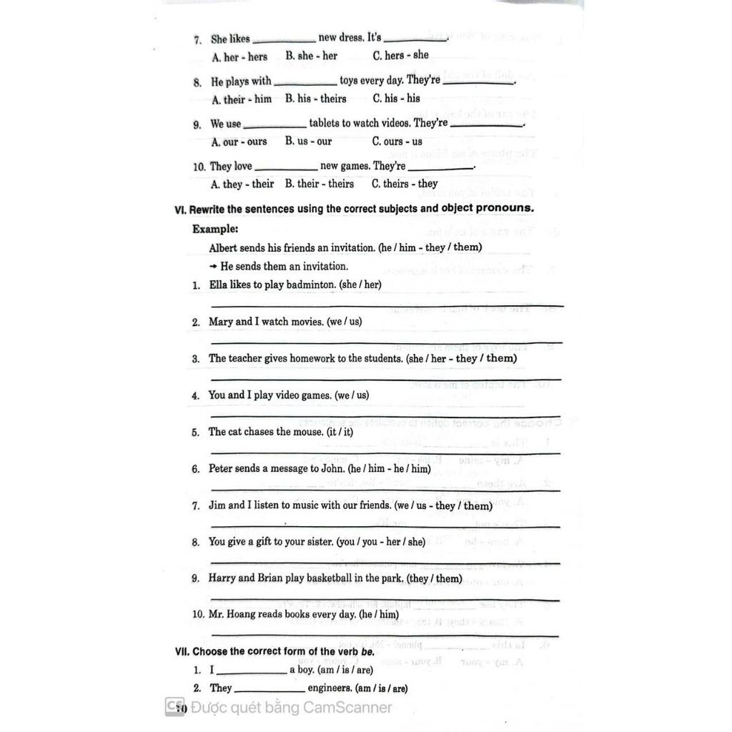 Sách Bài Tập Tiếng Anh 6 (có Đáp Án) Dùng Kèm Tiếng Anh 6 Friends Plus ( student books) HA