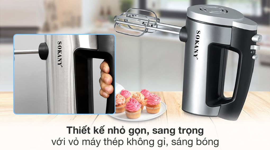 Máy Đánh Trứng Sokany SK6623 (800W) - Hàng Chính Hãng