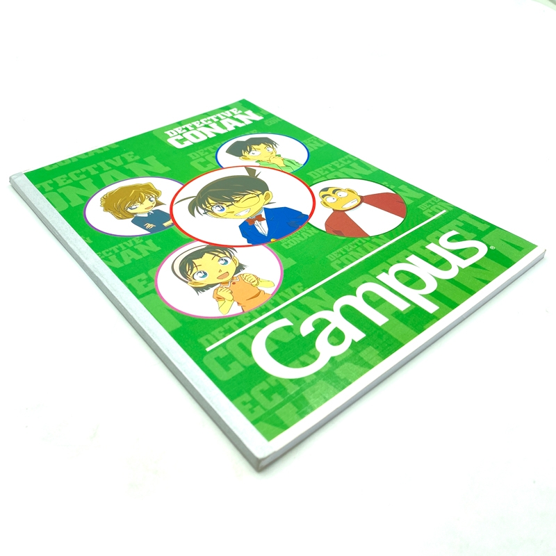 Vở B5 80 Trang Campus Conan Detective Kids - Kẻ Ngang Có Chấm - NB-BCDK80 - Mẫu 2 - Xanh Lá