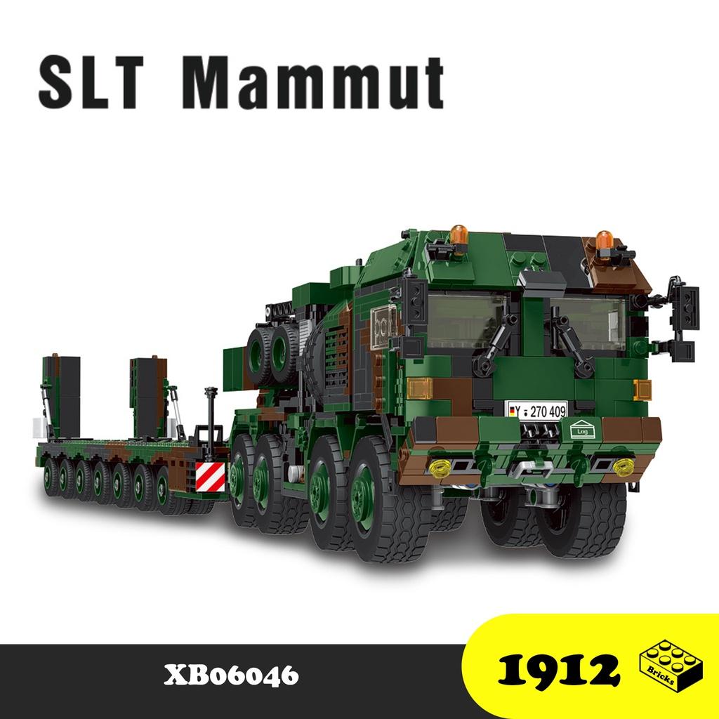 Đồ chơi Lắp ráp Xe Quân sự Vẩn Tải nặng - Xingbao XB06046 SLT Mamut German Truck - Xếp hình thông minh - Mô hình trí