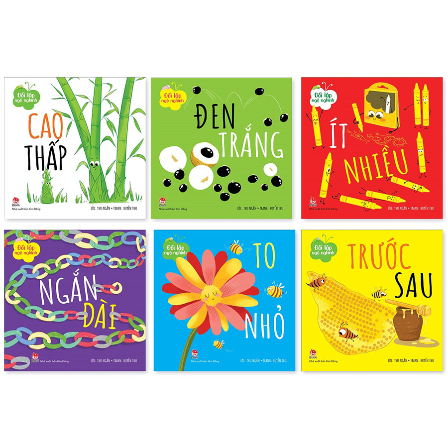 Combo 6 Cuốn: Đối Lập Ngộ Nghĩnh