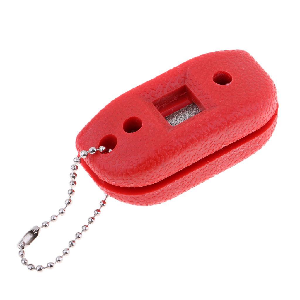 Skate   with Carry Pouch for Hockey Player/Avid Skater Red