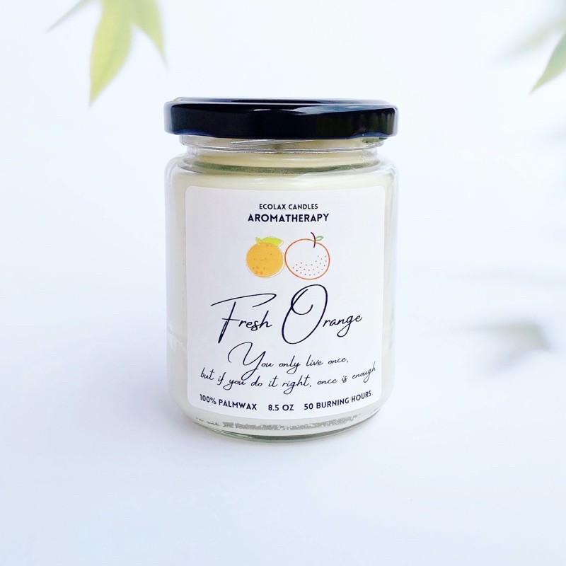 Nến thơm Aromatherapy Hương fresh orange