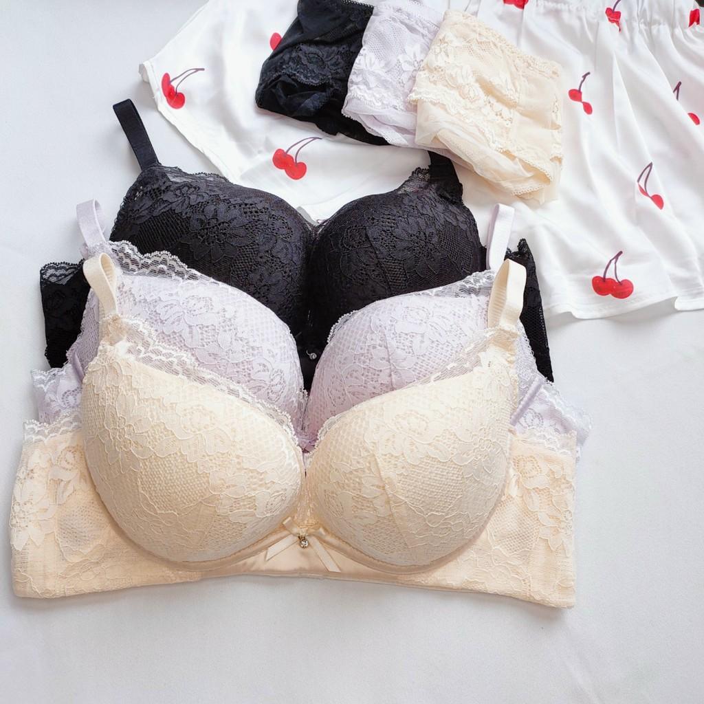 Bộ đồ lót ren, set đồ lót không gọng hàng cao cấp, chất lượng cao AR/197