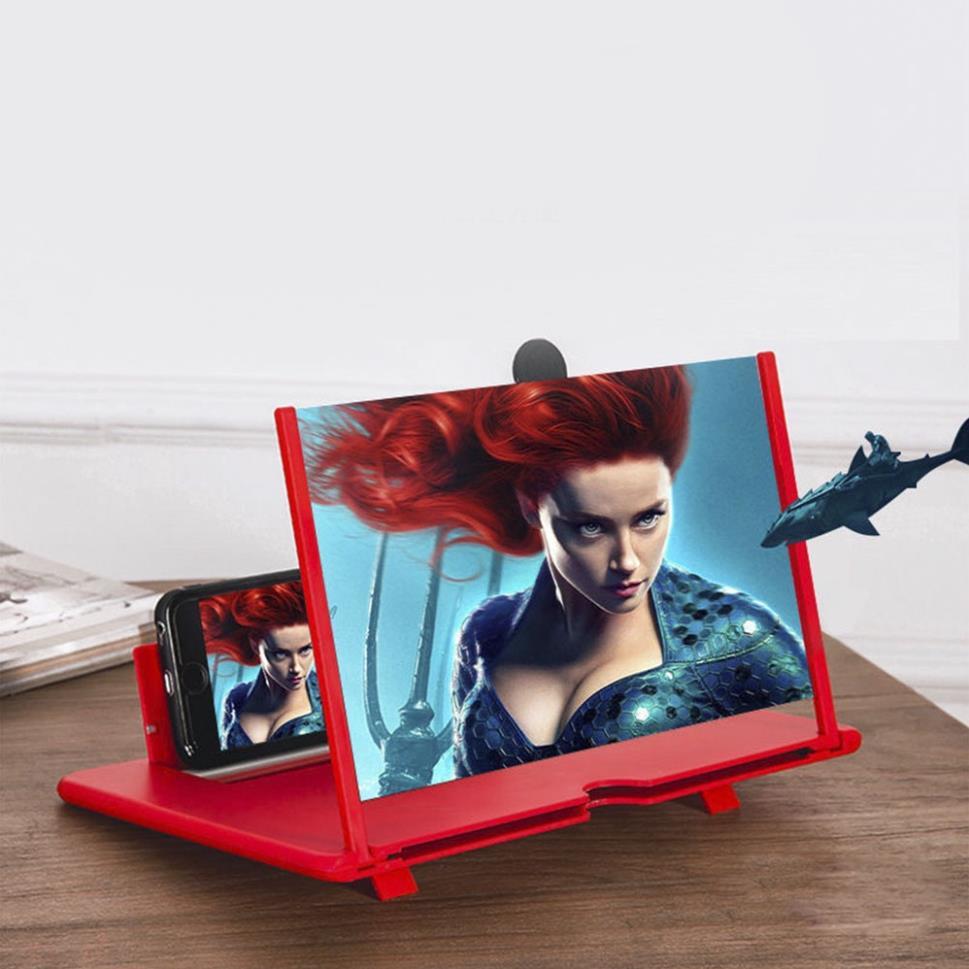 Giá đỡ điện thoại có kính phóng đại màn hình 3D HD cỡ 10inch tiện dụng