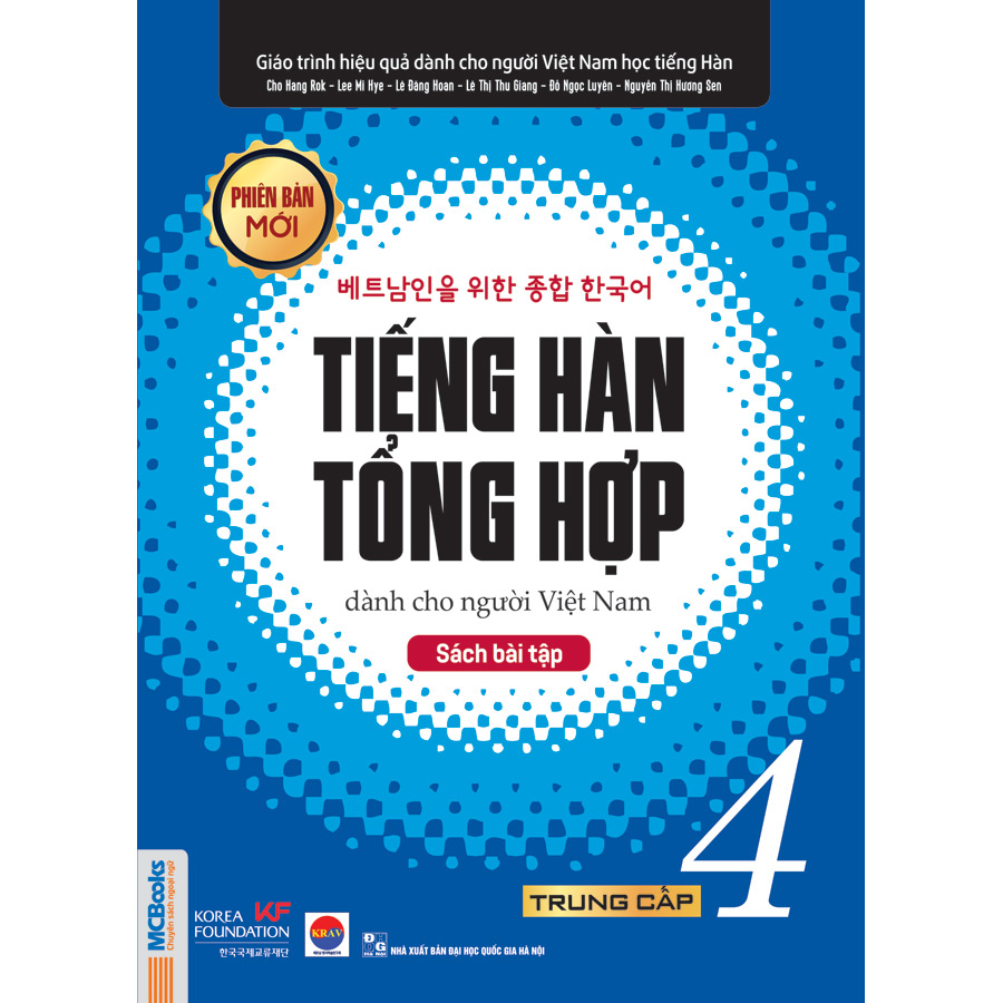 Combo Sách Tiếng Hàn Tổng Hợp Dành Cho Người Việt Nam - Trung Cấp 3&amp;4 - Phiên Bản Mới Đen Trắng (Tặng Kèm Cuốn Những Từ Dễ Nhầm Lẫn Trong Tiếng Hàn)