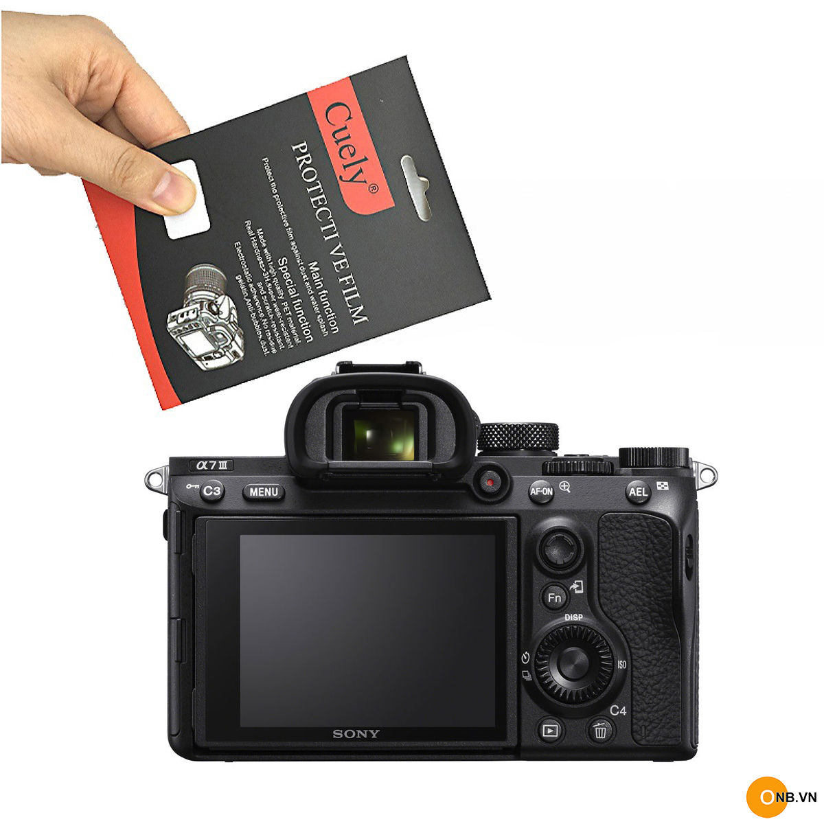 Miếng dán màn hình cường lực máy ảnh Sony A7II A7RII A7SII