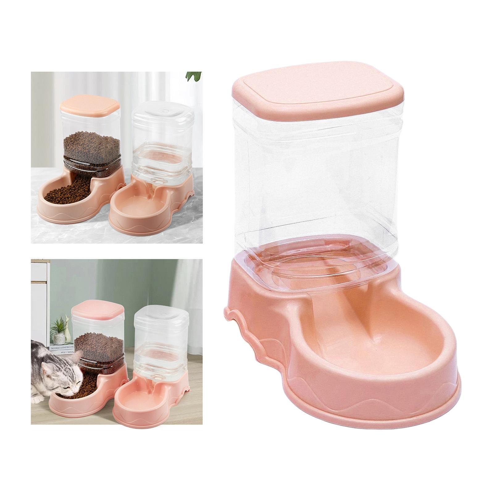 2x 3.5L Automatic Pet Feeder Water Feeder Food Feeder Small Medium Large Dog