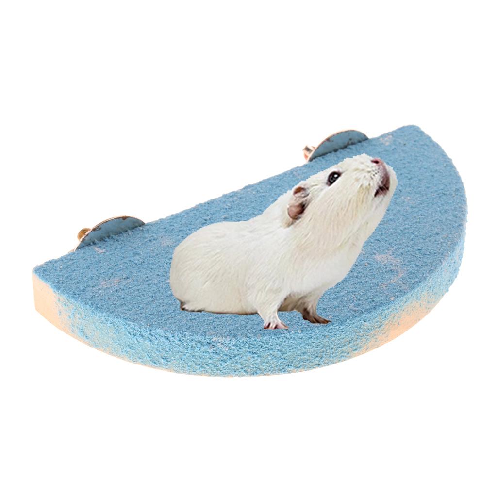 Wooden Budgie Hamster Parrot Bird Cage Stand Platform Perches Pet Toy