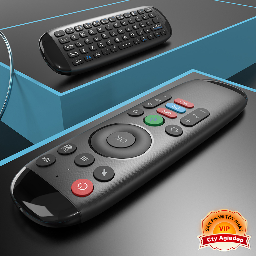 Điều khiển giọng nói voice có nhiều nút bấm AM6 cho Smart TV TVbox Tivi