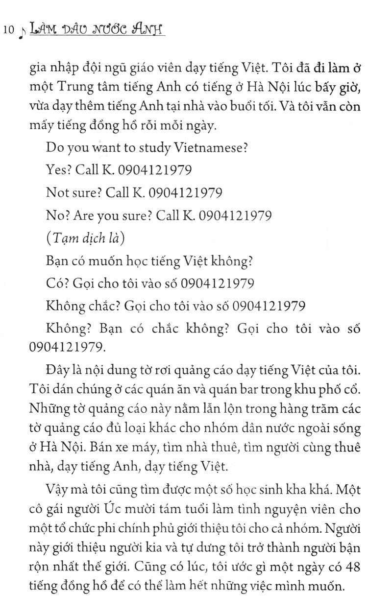 Làm Dâu Nước Anh (Tự Truyện)