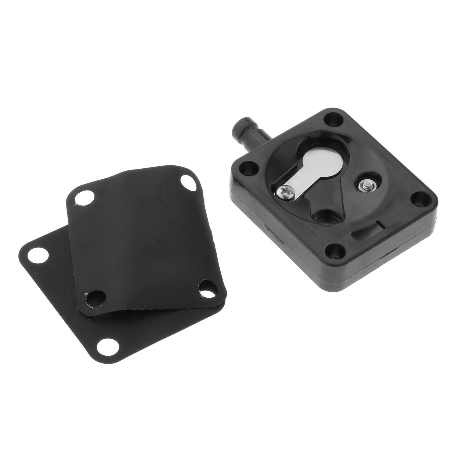 3 Pieces Fuel Pump Repair Kit, 682-24412-01 677-24411-02 6L2-24435-00 for Yamaha Outboard 20HP 25HP 2 Stroke 6L2 6L3 Series, Fuel Pump Diaphragm