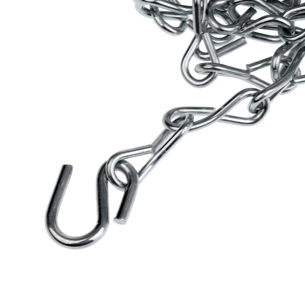 Heavy Duty Metal Chain Basketball Net for Standard Indoor or Outdoor Basketball Hoop Rim