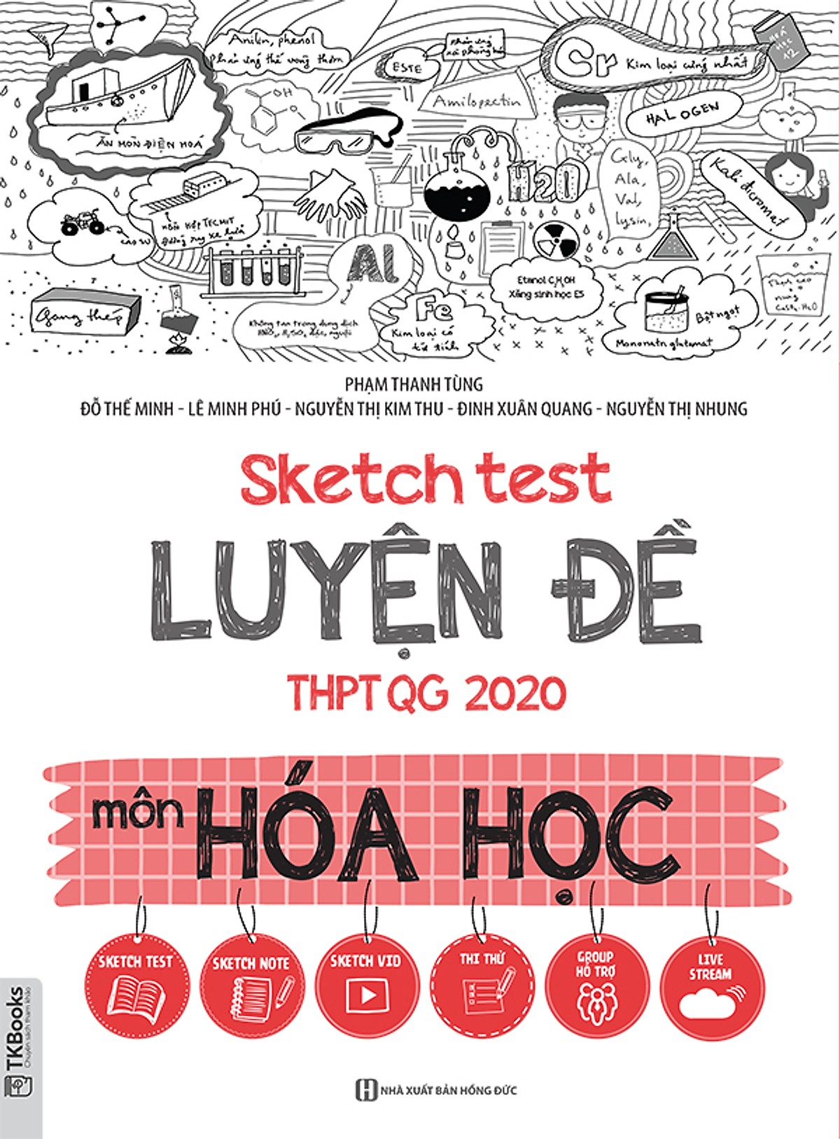 Bộ đôi Sketch Test Luyện Đề THPT QG 2020: Hóa học - Sinh học kèm 50 đề thi thử