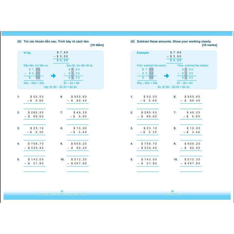 Sách: Toán Tài Năng 2A+2B - Toán Lớp 2 ( Bộ 2 cuốn ) - Á Châu Books