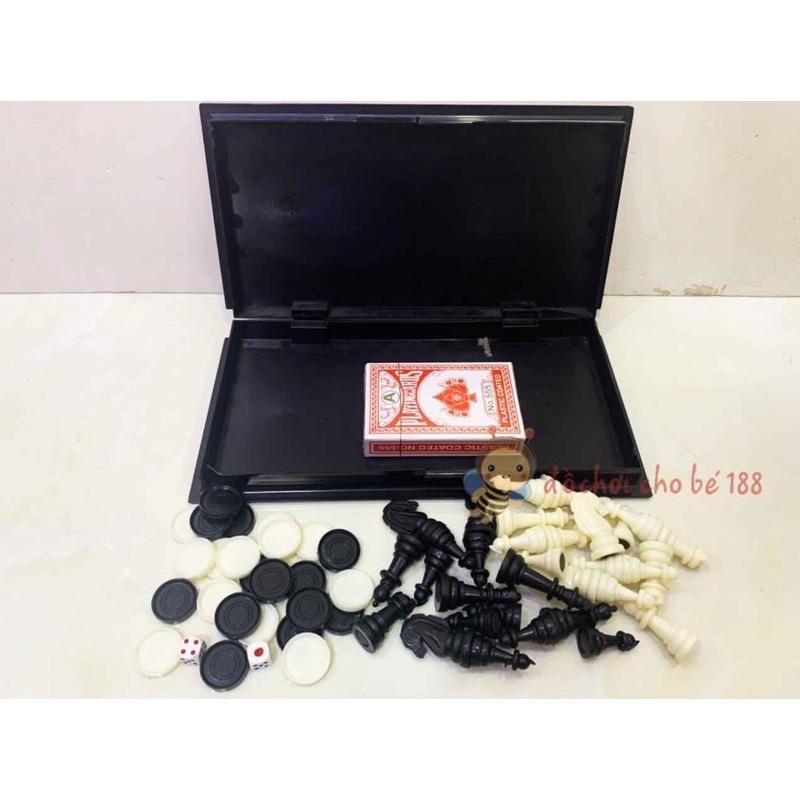 Bộ cờ vua nam châm cao cấp cực đẹp 3in1