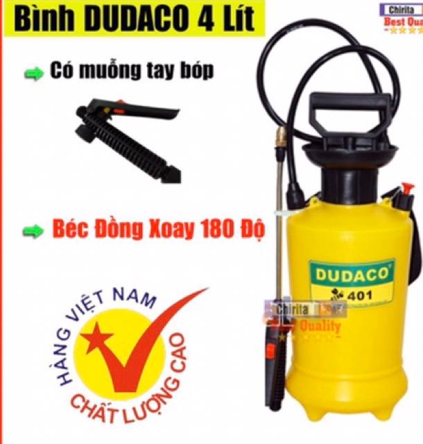 Bình phun xịt tưới cây DUDACO 4 lit