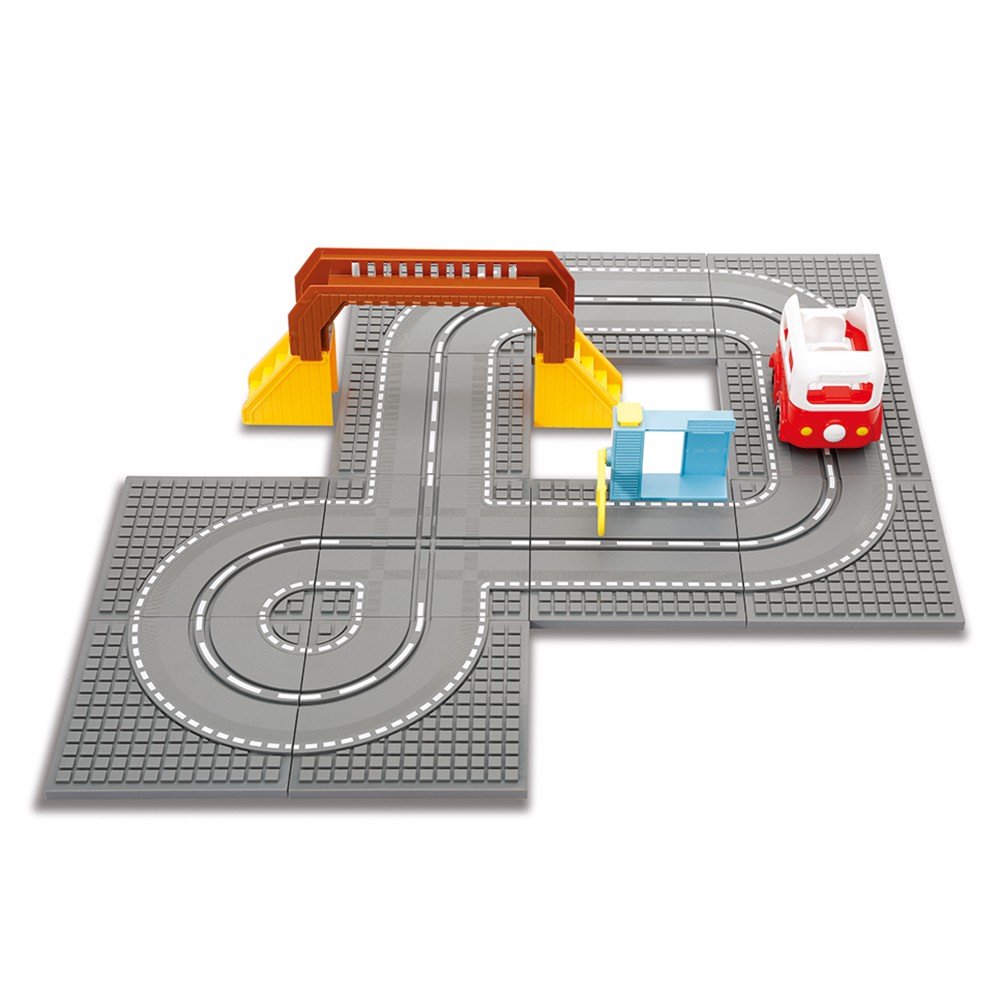 Đồ chơi xếp hình nam châm 3D Magformers - Xe buýt thành phố 16 mảnh