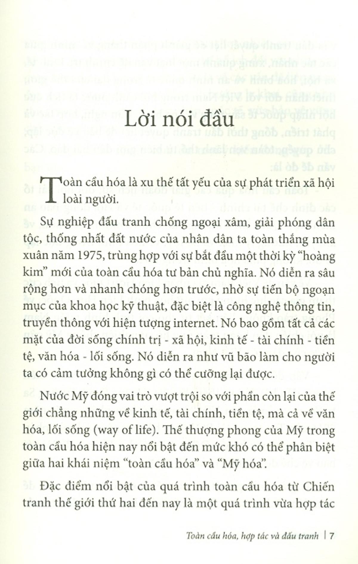 Toàn Cầu Hóa - Hợp Tác Và Đấu Tranh