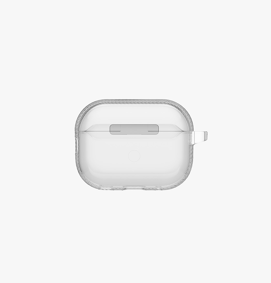 Ốp Bảo Vệ UNIQ GLASE PRO Cho Airpods Pro 3 Tinh Tế Giữ Vẻ Đẹp Thiết Bị Tinh Tế Khóa Cài Chắc Chắn Tặng Kèm Móc Nhôm Hàng Chính Hãng