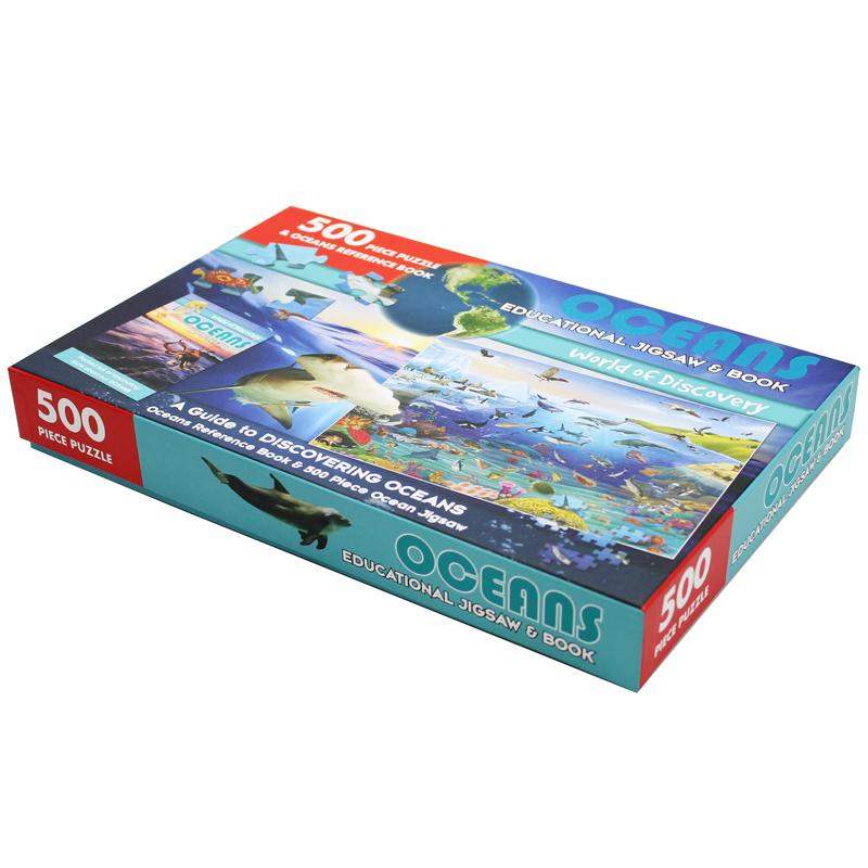 World Of Discovery - Educational Jigsaw &amp; Book: Oceans